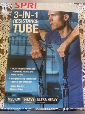 SPRI 3-IN-1 Resistance Tube